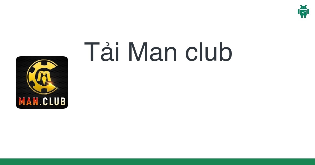 Tải ManClub trên Android